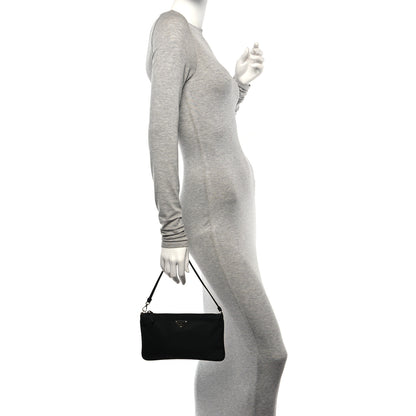 Prada Re-Nylon Vela Pouch Black 2 of 10