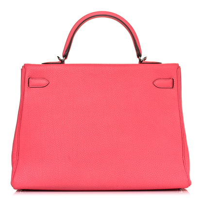 Hermes Togo Kelly Retourne 35 Rose Lipstick 3 of 30