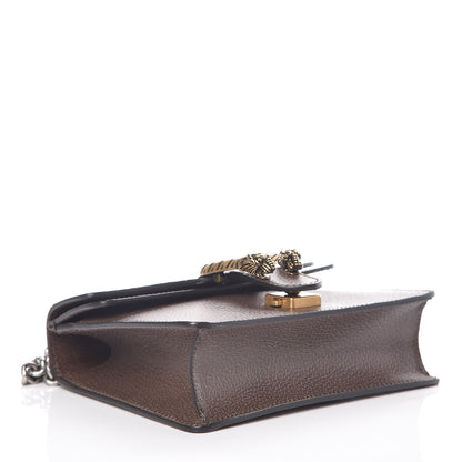 Gucci Textured Calfskin Web Mini Dionysus Shoulder Bag New Acero 5 of 11