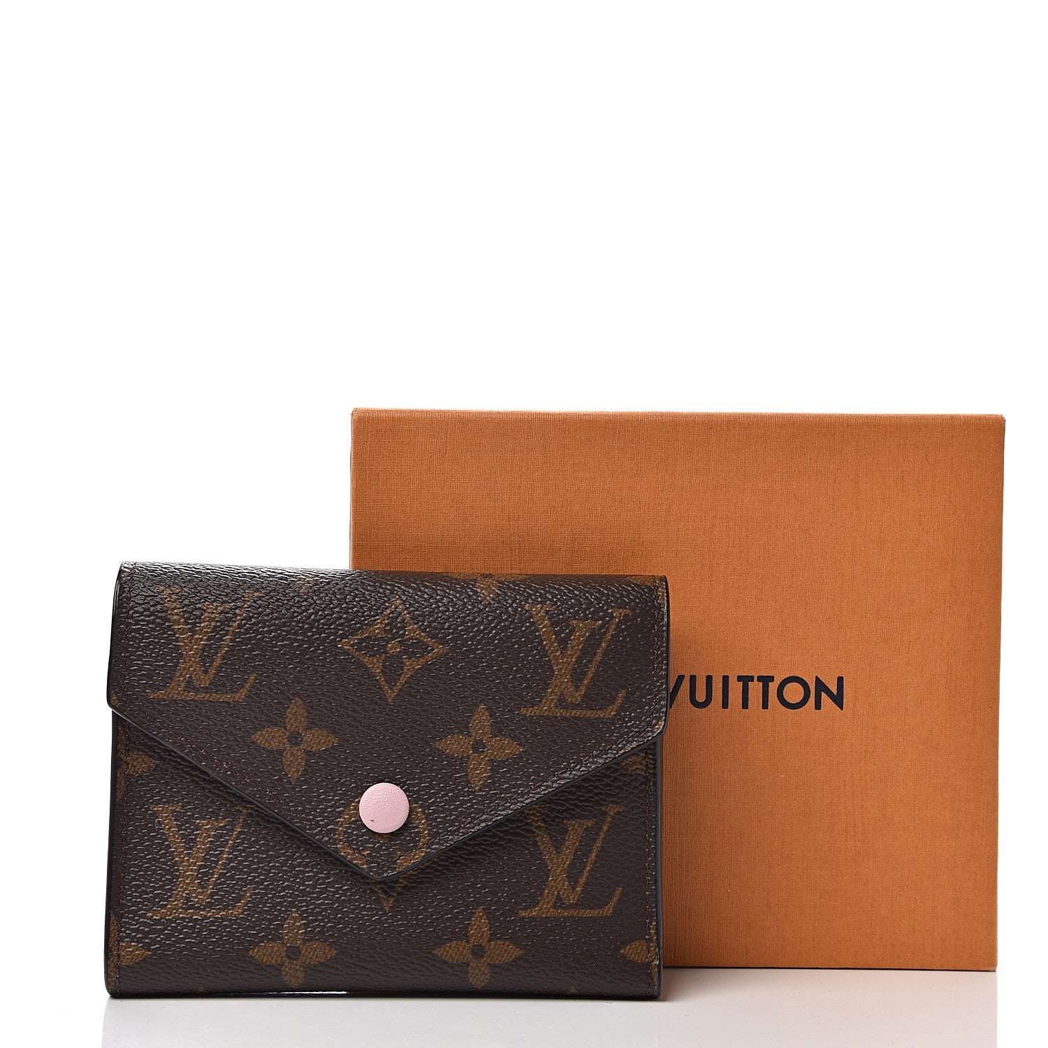 Louis Vuitton Monogram Victorine Wallet Rose Ballerine 6 of 6