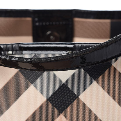 Burberry Nova Check Small Canterbury Tote Black 15 of 20