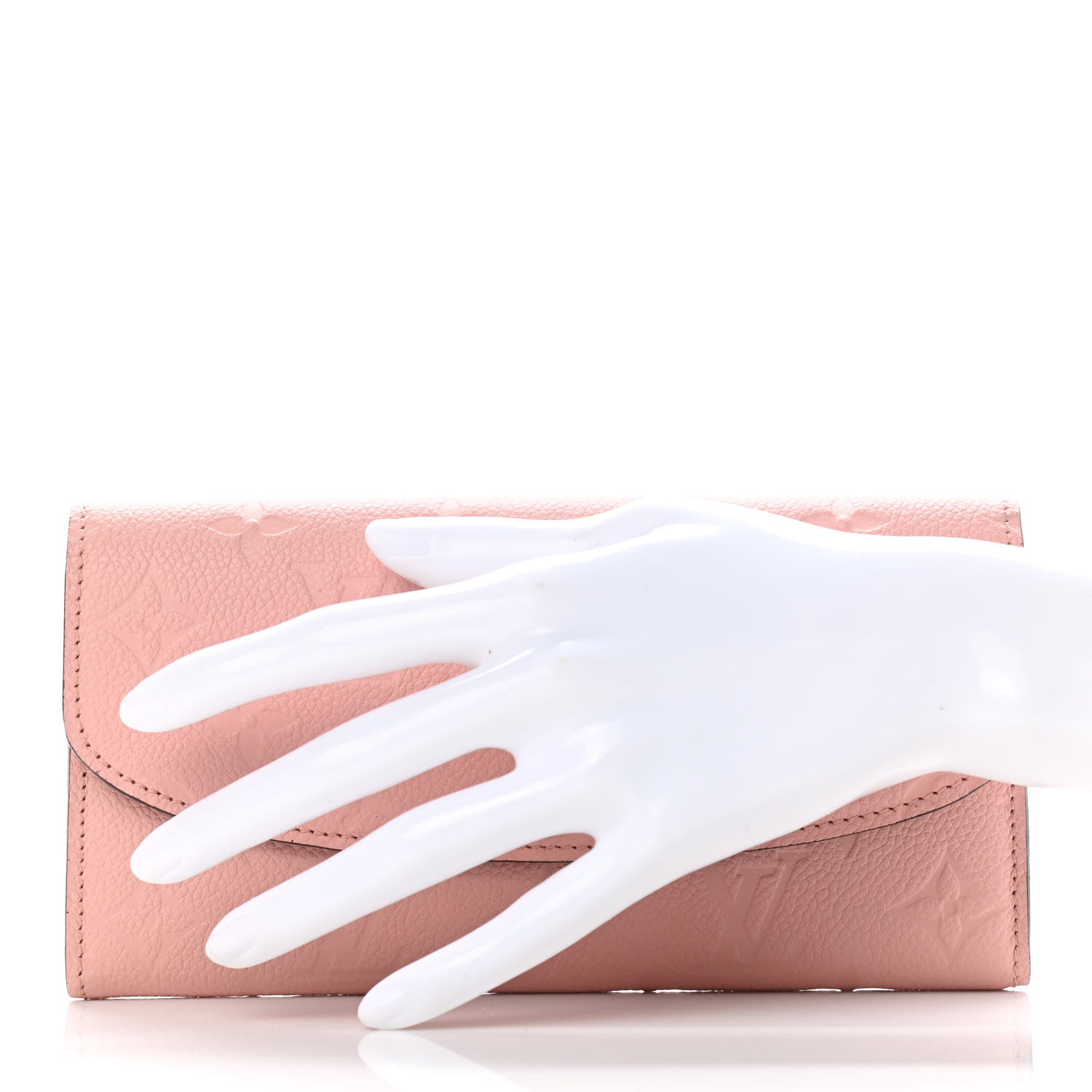 Louis Vuitton Empreinte Emilie Wallet Rose Poudre 2 of 9