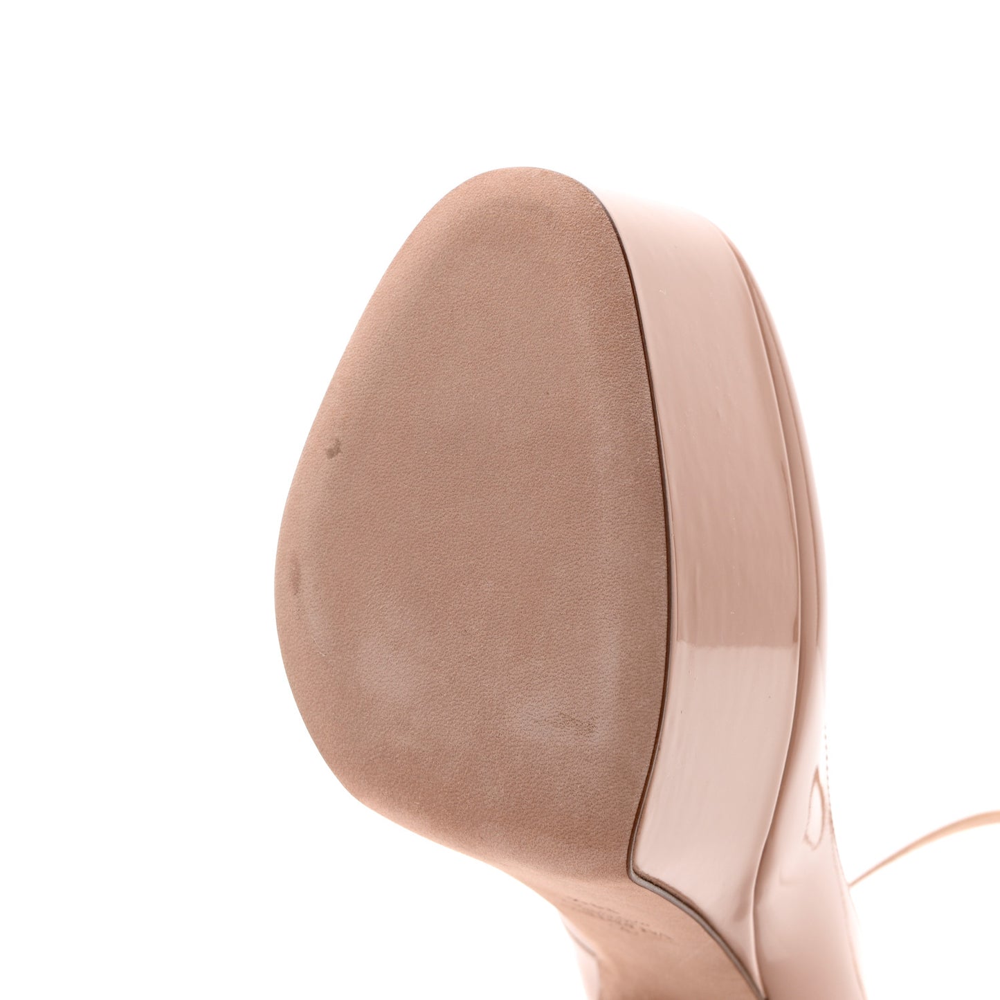 Patent Tan-Go 55/155mm Platform Pumps 39.5 Rose Cannelle