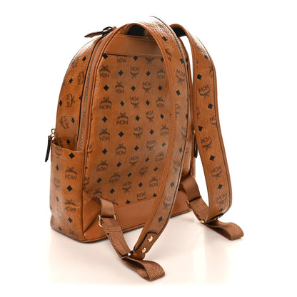 MCM Visetos Medium Stark Backpack Cognac 2 of 9