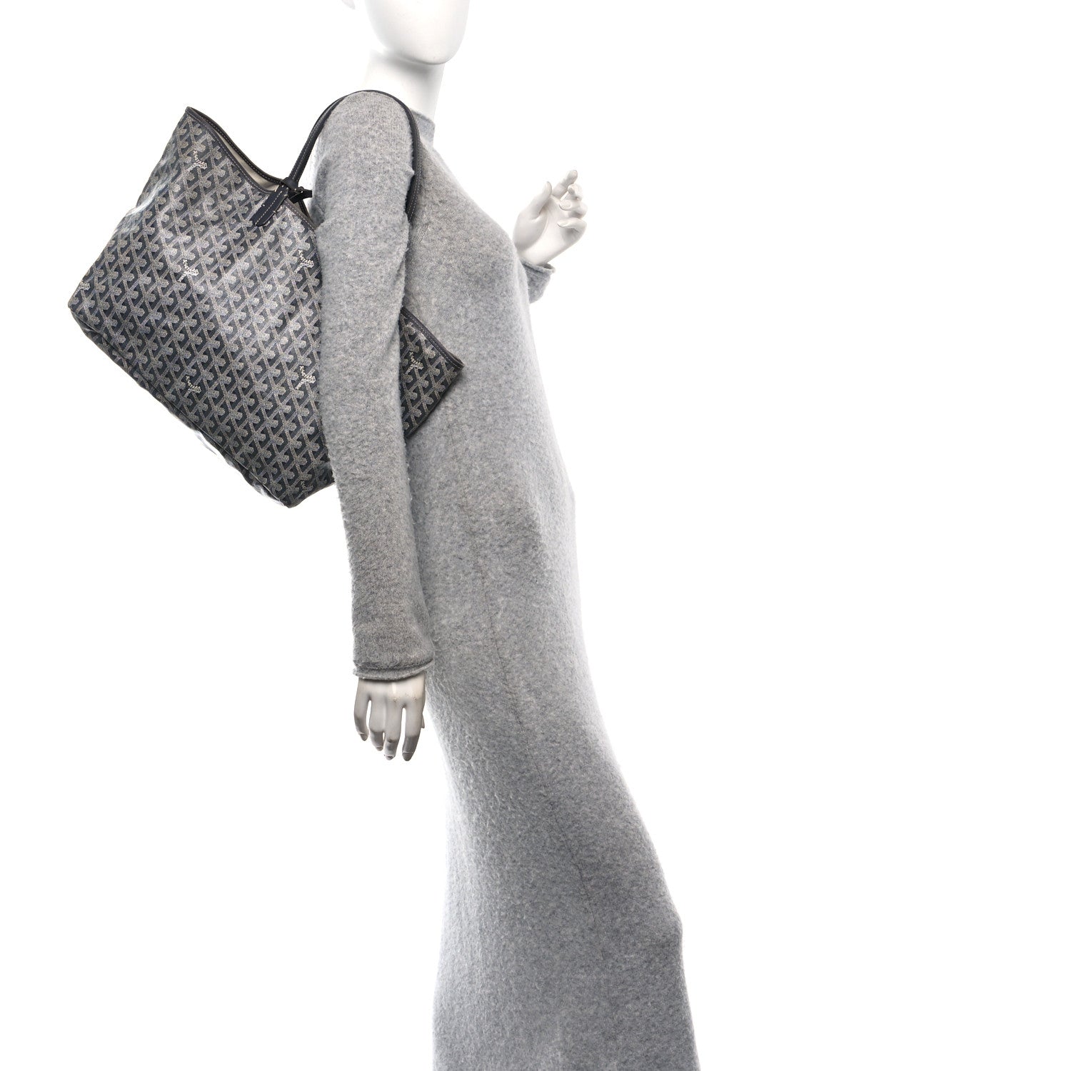 Goyard Goyardine Saint Louis PM Grey 2 of 14
