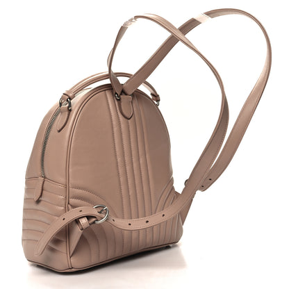 Prada Soft Calfskin Impunture Diagramme Day Backpack Cipria 3 of 9
