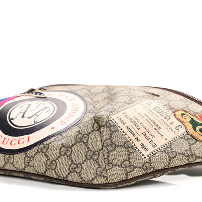 Gucci GG Supreme Monogram Courrier Belt Bag Beige New Acero 10 of 11