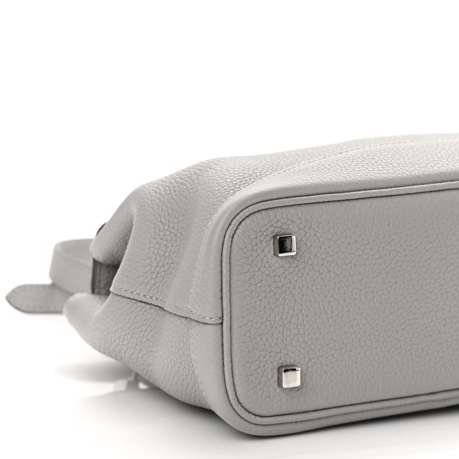 Moynat Taurillon Blush Gabby BB Gray 8 of 10