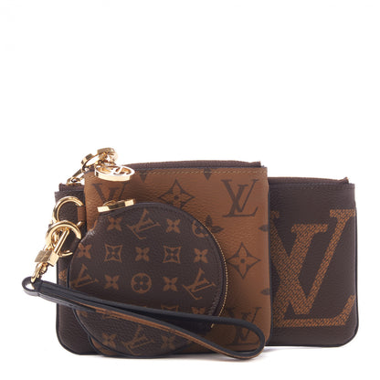 Louis Vuitton Reverse Monogram Giant Trio Pouch 1 of 10