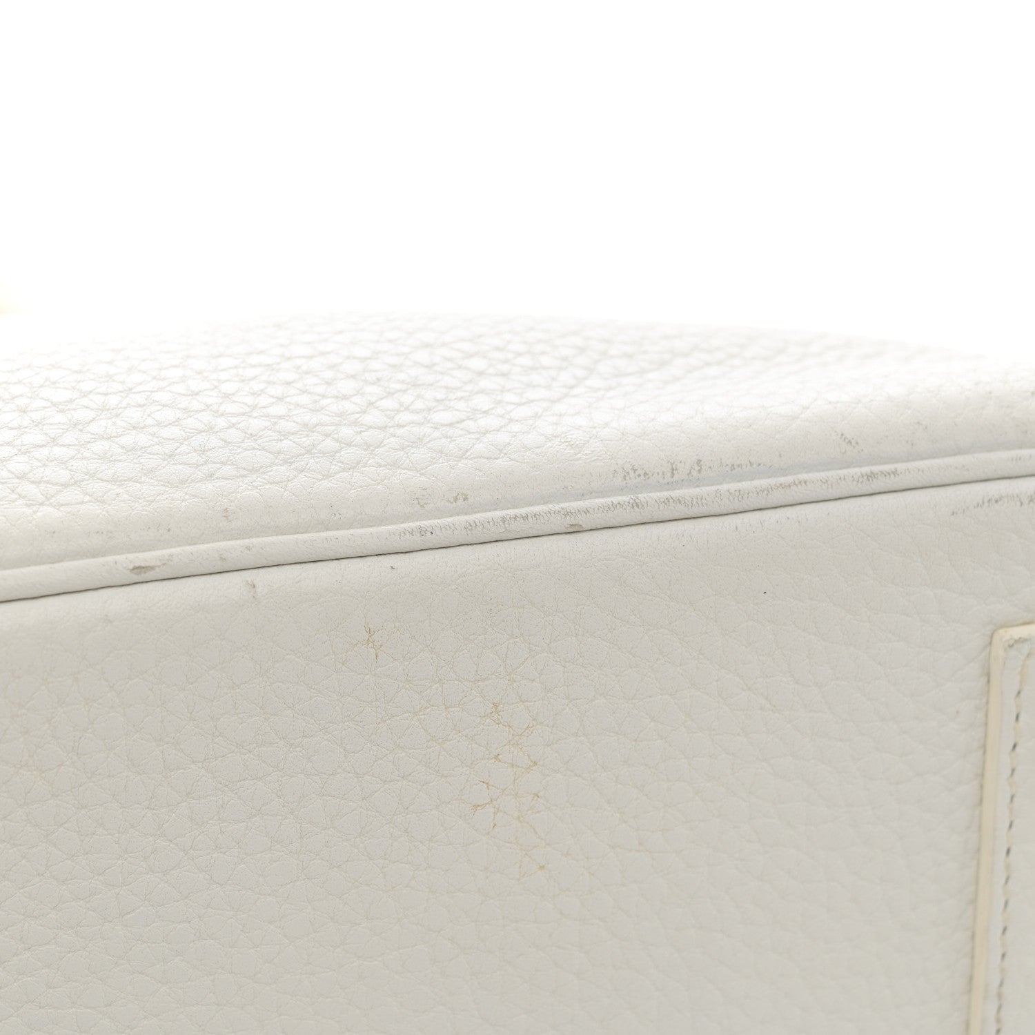Hermes Taurillon Clemence JPG Birkin 42 White 13 of 27