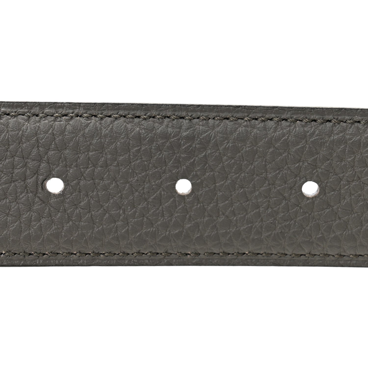 Hermes Box Togo 32mm H Belt 80 32 Black Etain 4 of 6