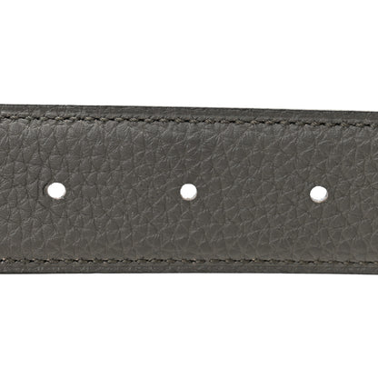 Hermes Box Togo 32mm H Belt 80 32 Black Etain 4 of 6