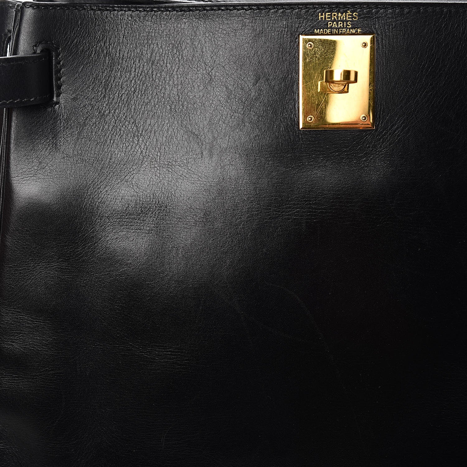 Hermes Box Kelly Retourne 28 Black 40 of 41