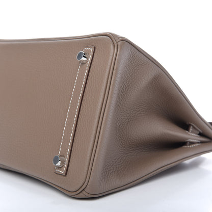 Hermes Togo Birkin 30 Etoupe 7 of 11