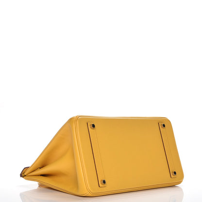 Hermes Epsom Birkin 35 Jaune D'Or 4 of 29