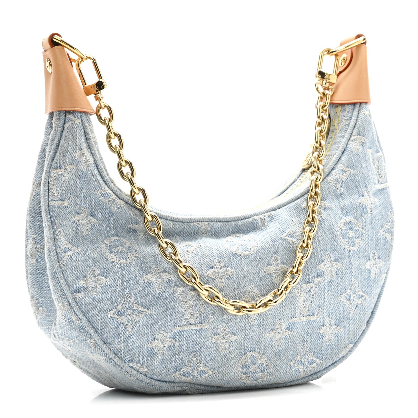 Monogram Denim Loop Sky Denim Sky Denim