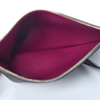 Christian Dior Bullcalf Diorissimo Pouch Black 5 of 11