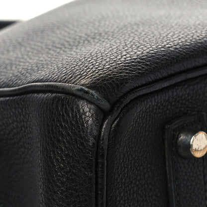 Hermes Taurillon Clemence Birkin 35 Black 18 of 22