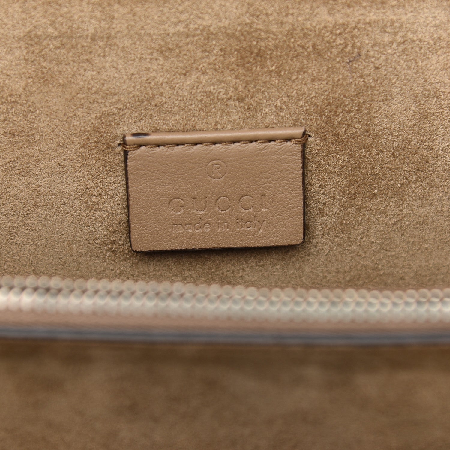 Gucci GG Supreme Monogram Small Dionysus Shoulder Bag Taupe 6 of 14
