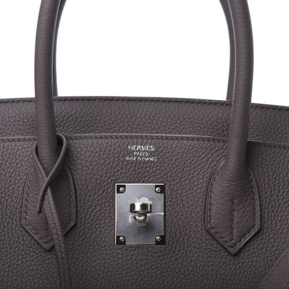 Hermes Togo Birkin 30 Etain 9 of 11