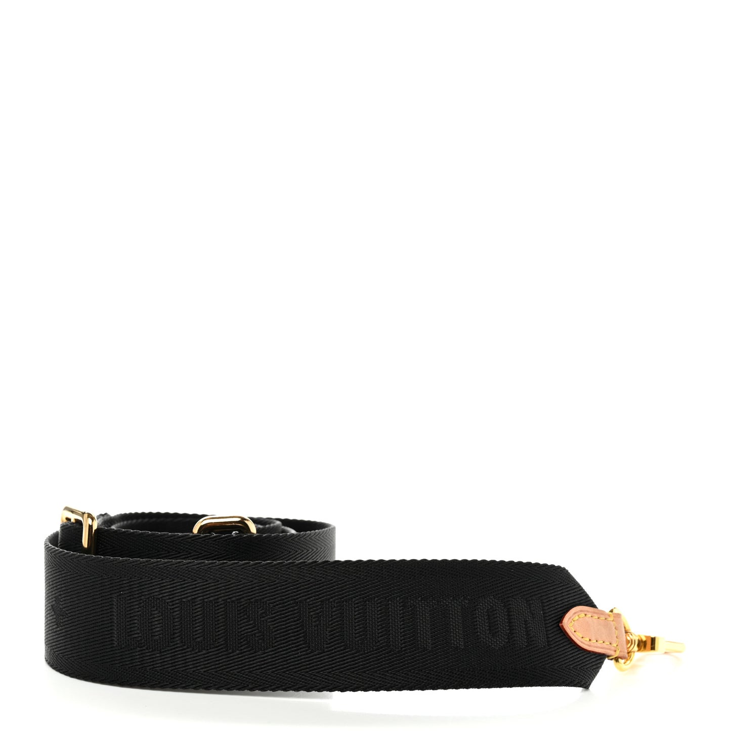 Monogram Multi Pochette Accessories Bandouliere Shoulder Strap Black