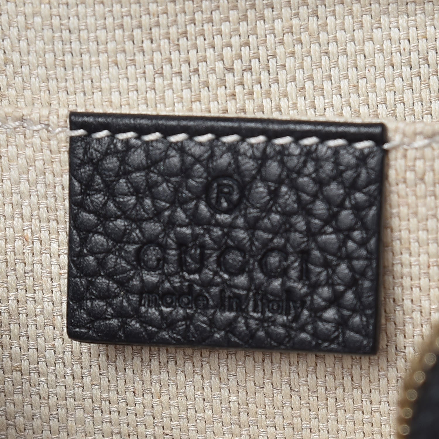 Gucci Pebbled Calfskin Small Soho Disco Bag Black 6 of 7