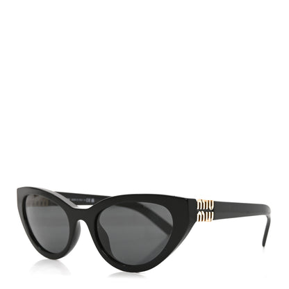 Miu Miu Acetate Cat Eye Sunglasses SMU A04 Black 1 of 7