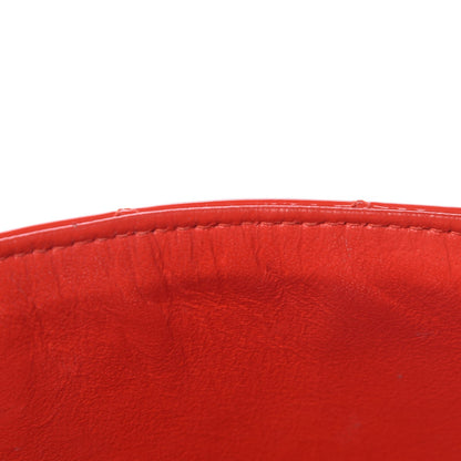 Chanel Patent Calfskin Quilted Mini Rectangular Flap Red 9 of 10