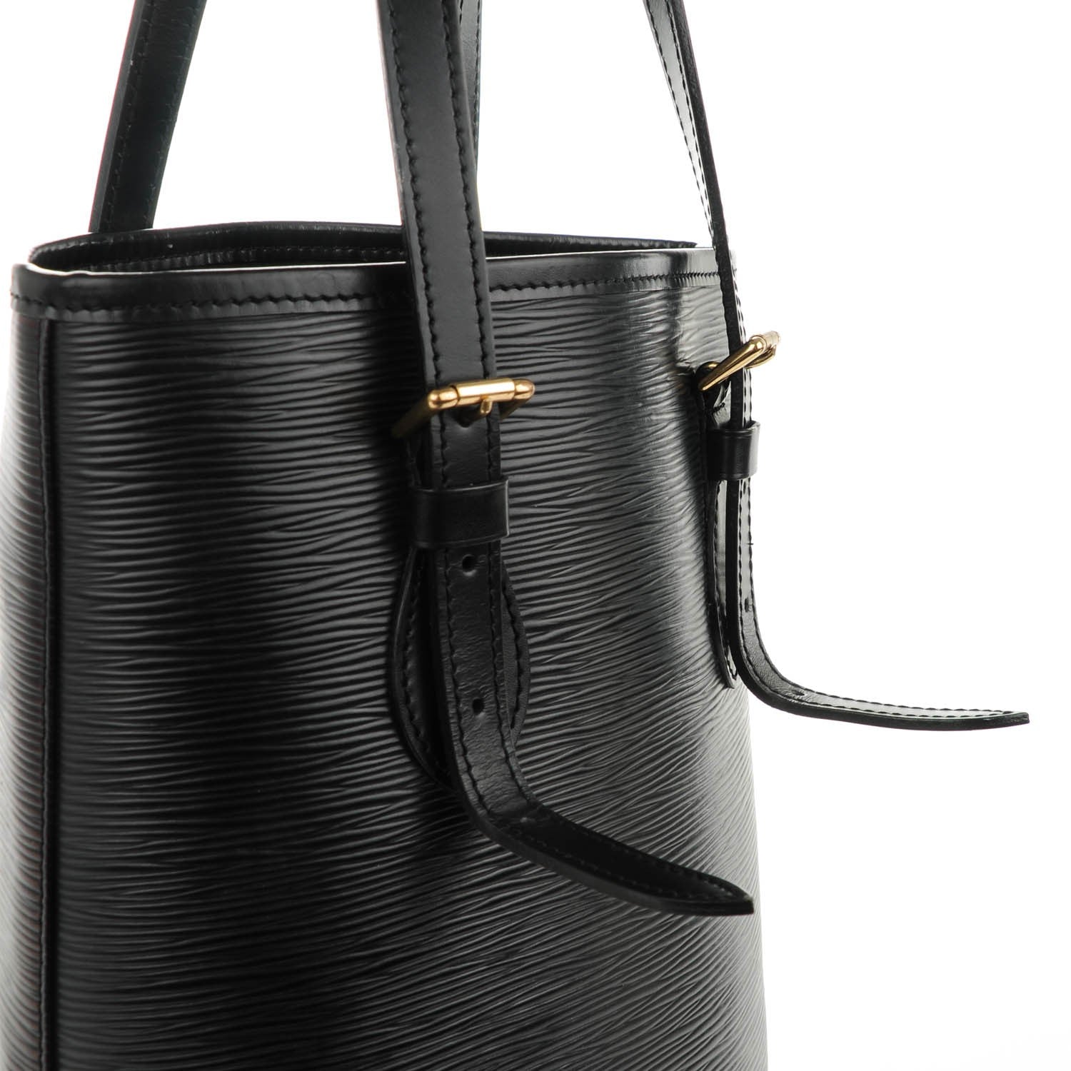 Louis Vuitton Epi Petit Bucket 23 Black 9 of 10