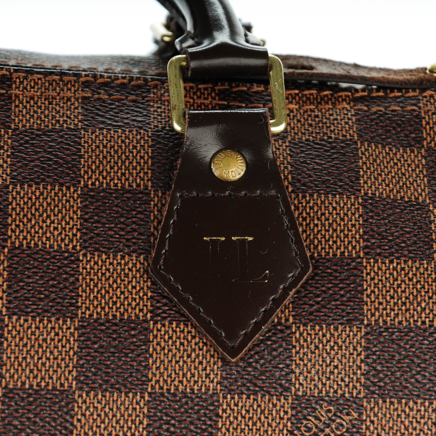 Louis Vuitton Damier Ebene Speedy 30 10 of 11