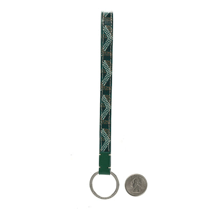 Goyard Goyardine Sesame Key Holder Green 2 of 4