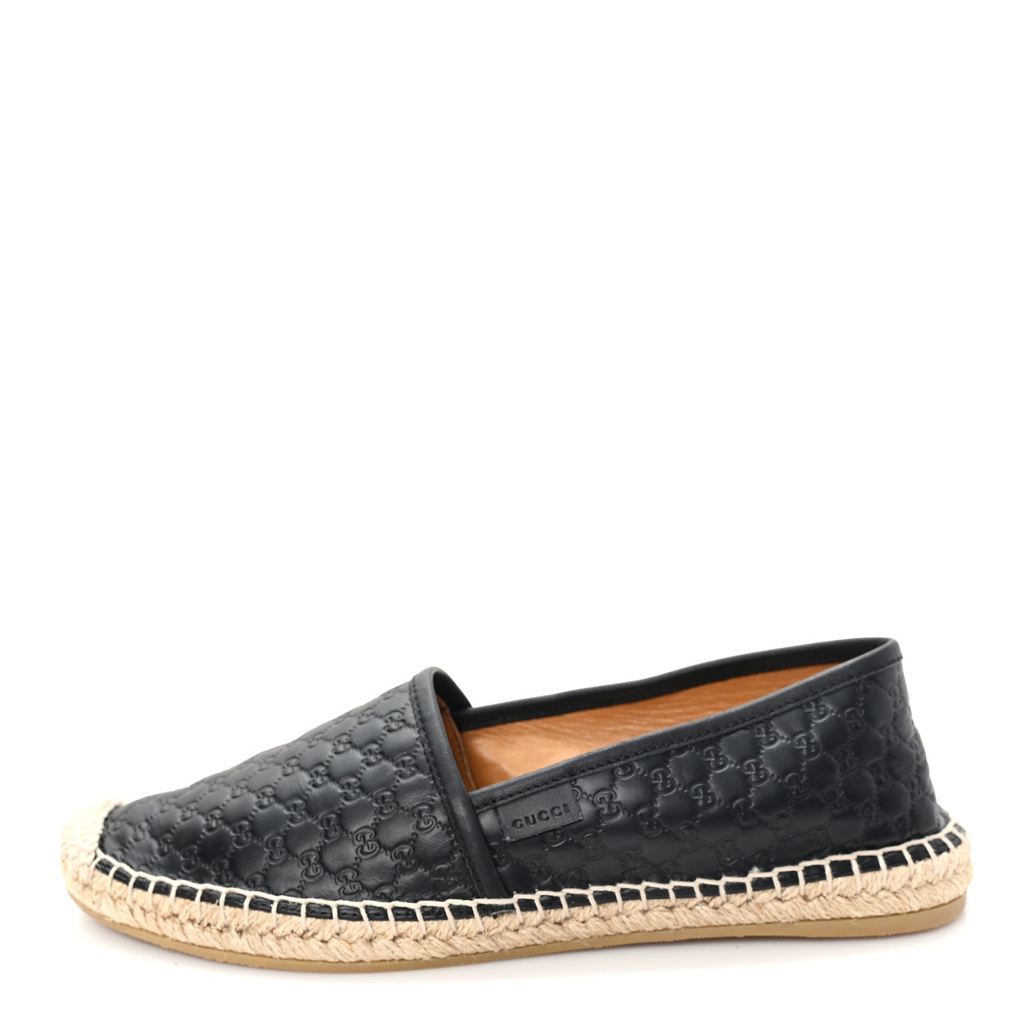 Gucci Microguccissima Signature Espadrilles 38 Black 1 of 9