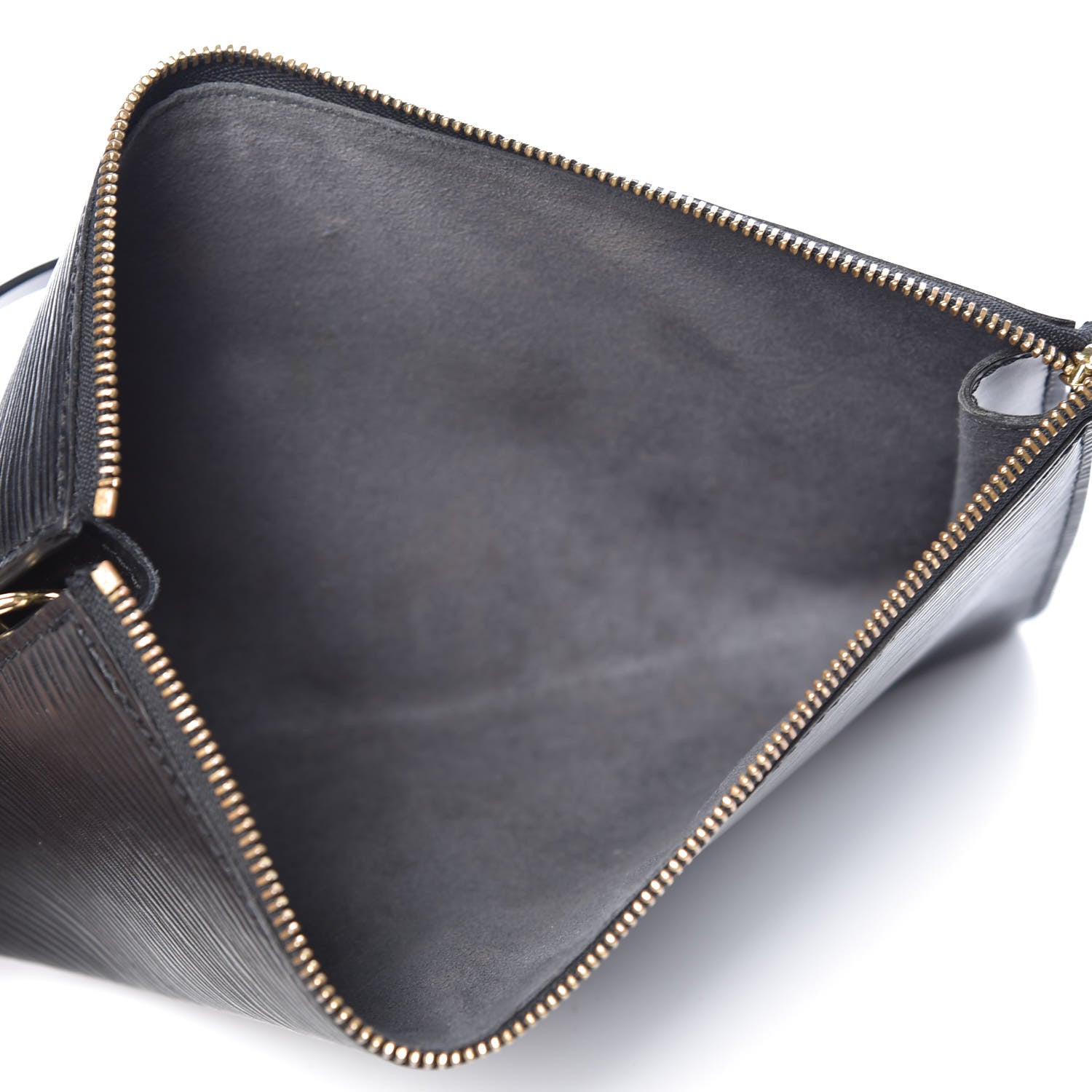 Louis Vuitton Epi Pochette Accessories 24 Black 8 of 9
