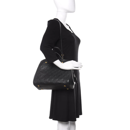 Louis Vuitton Empreinte Montaigne MM Black 2 of 15