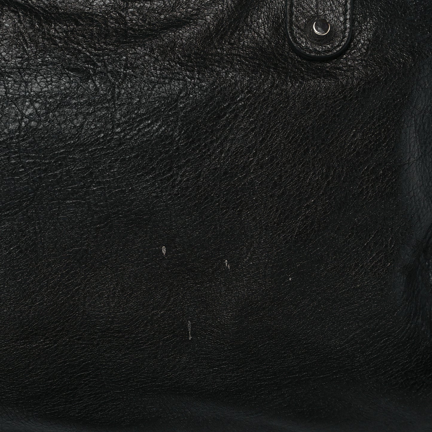Agneau Classic Silver Hardware City Black