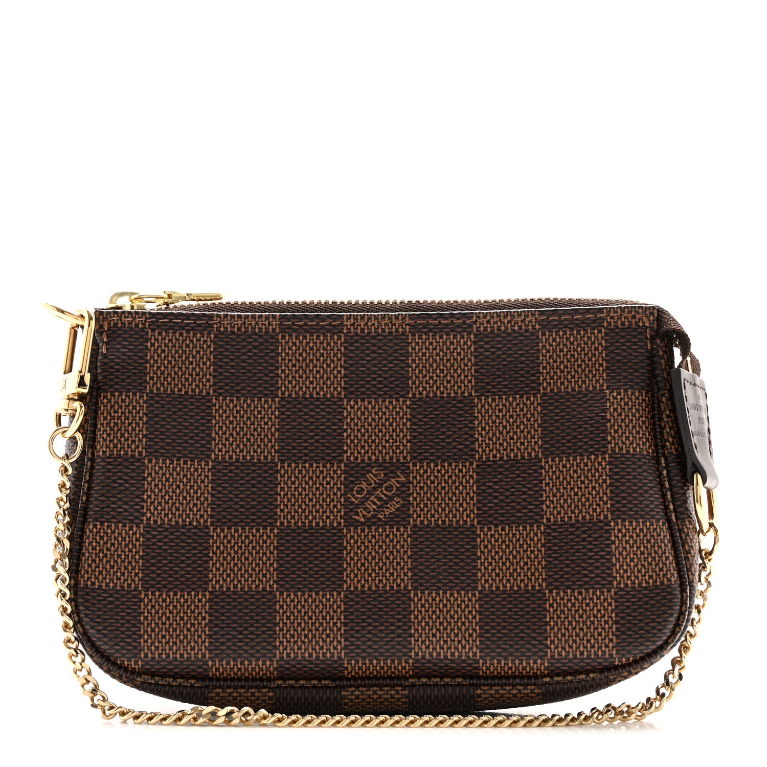 Louis Vuitton Damier Ebene Mini Pochette Accessories 1 of 8