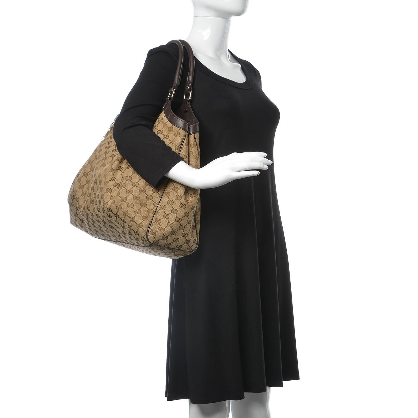 Monogram Large Sukey Tote Dark Brown