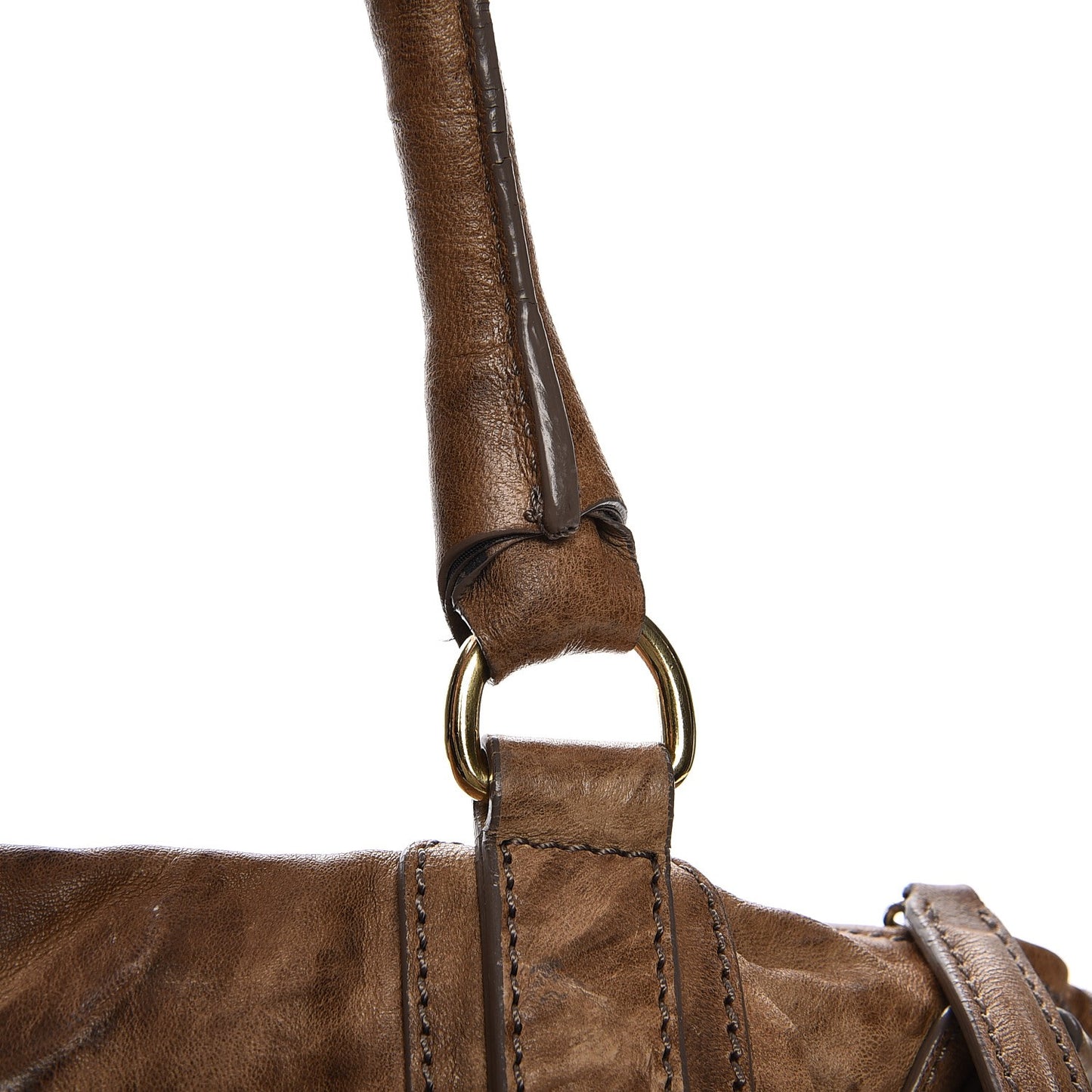 Tumbled Sheepskin Large Pandora Brown