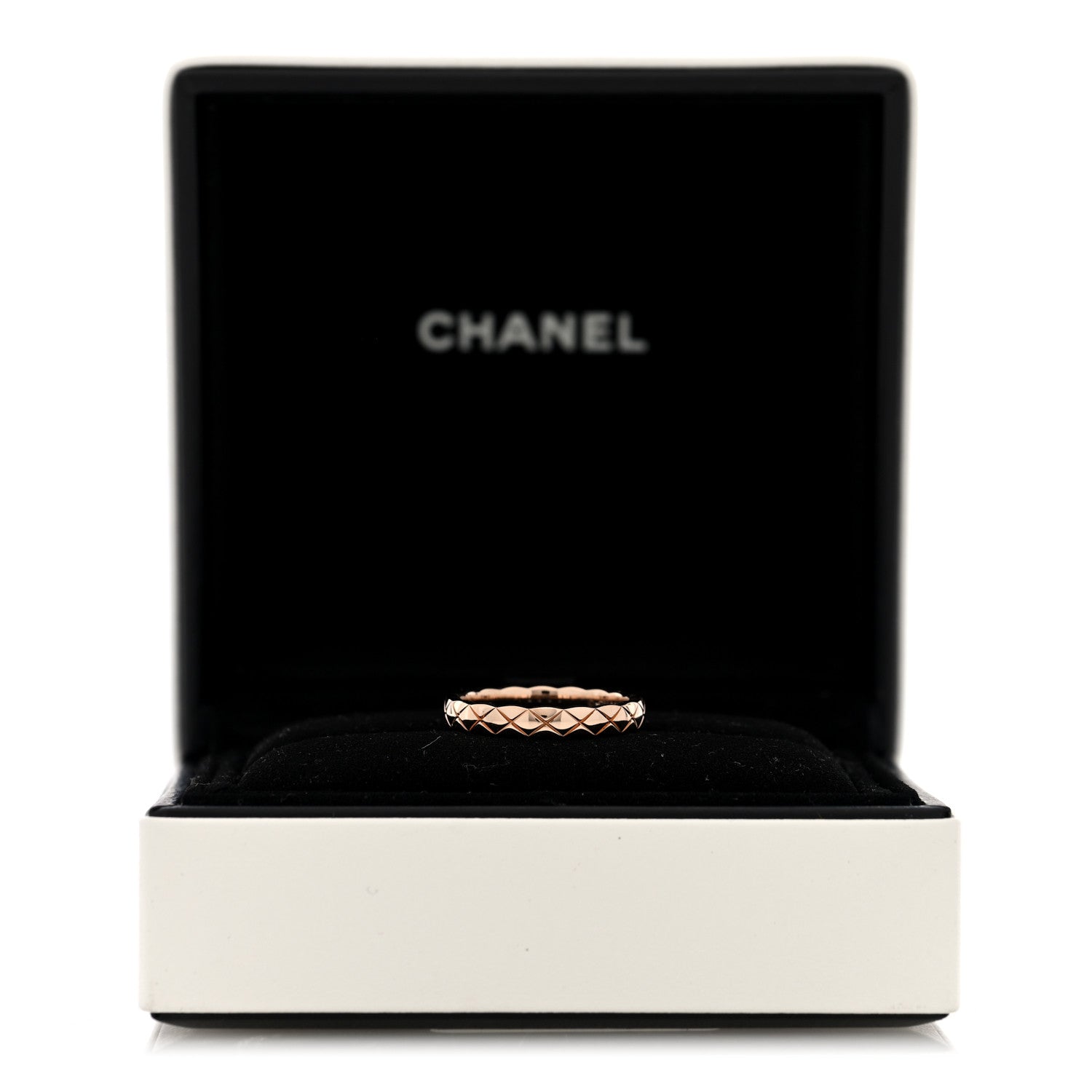 Chanel 18K Beige Gold Mini Coco Crush Ring 52 6 5 of 5