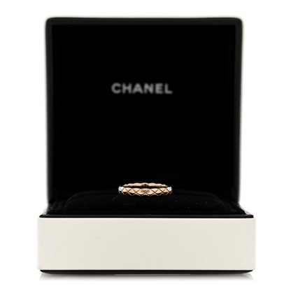 Chanel 18K Beige Gold Mini Coco Crush Ring 52 6 5 of 5