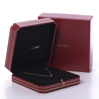 Cartier 18K Yellow Gold Diamond LM D'Amour Pendant Necklace 8 of 8