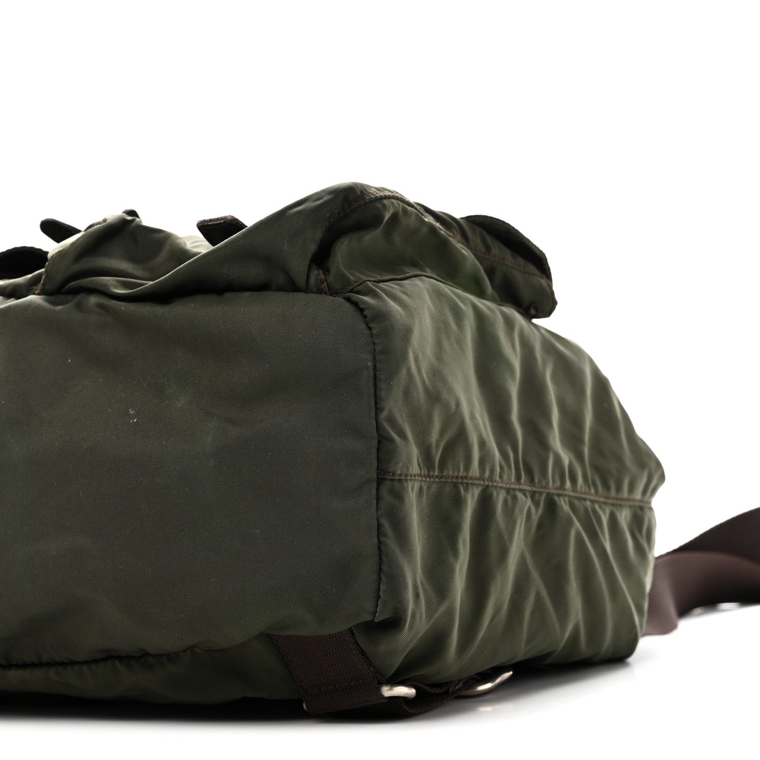 Prada Tessuto Nylon Vela Small Backpack Fumo 9 of 9