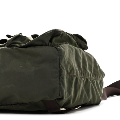 Prada Tessuto Nylon Vela Small Backpack Fumo 9 of 9