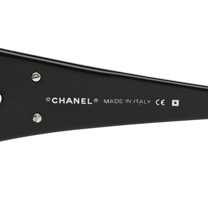 Chanel Acetate Pearl CC Sunglasses 5082-H Black 6 of 8
