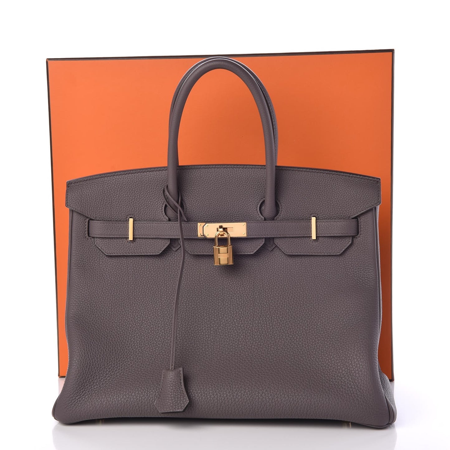 Togo Birkin 35 Etain