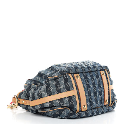Louis Vuitton Denim Raye Cabas GM 3 of 9