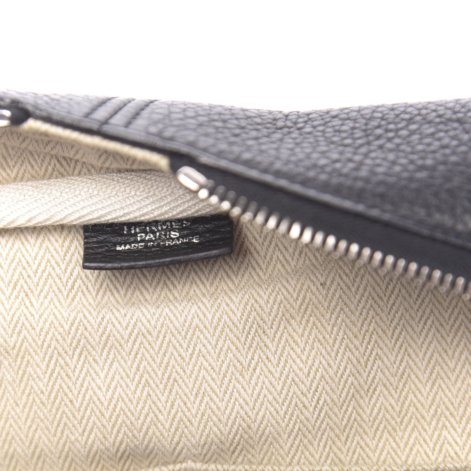 Hermes Taurillon Clemence Victoria II 35 Black 6 of 12