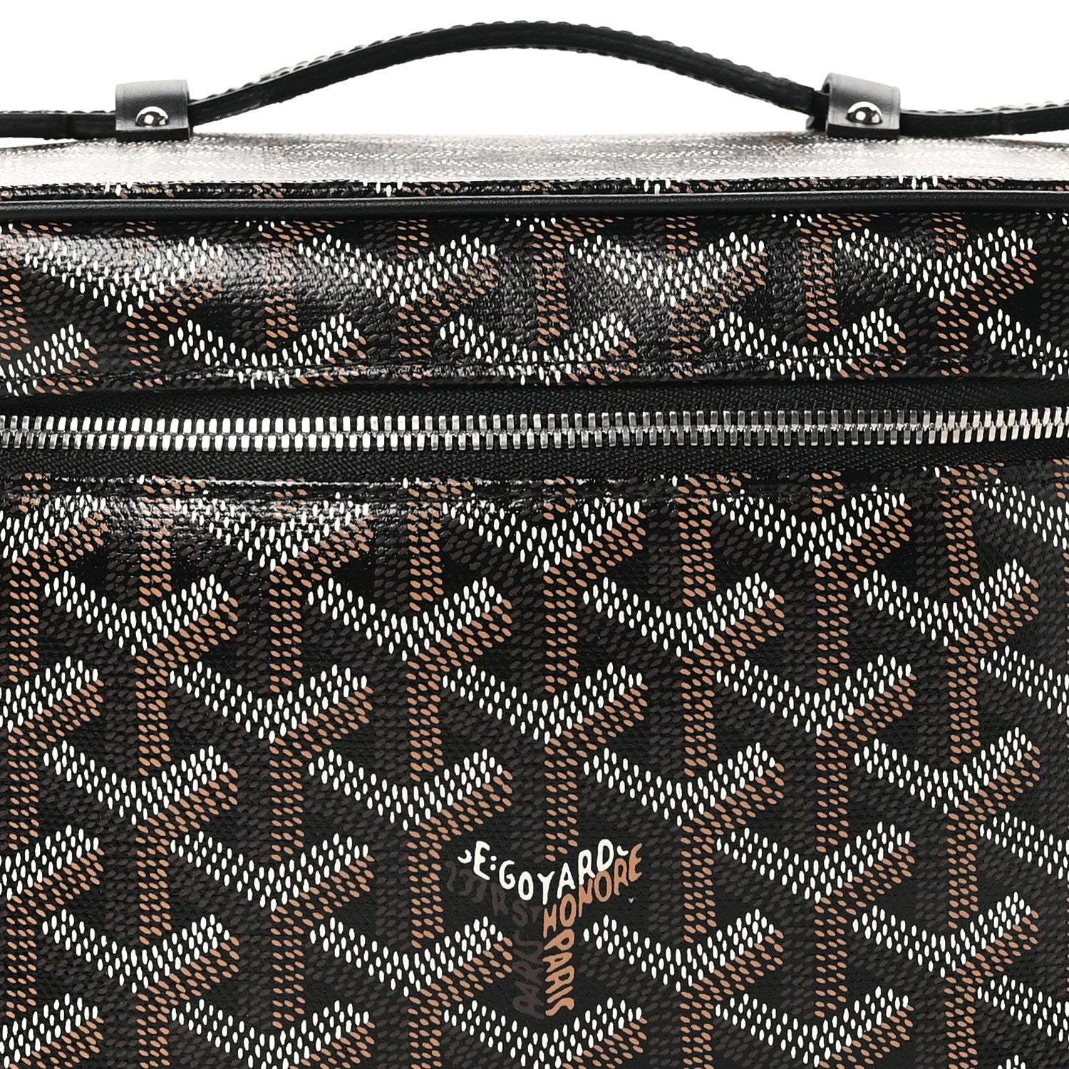 Goyard Goyardine Muse Vanity Case Black 8 of 10