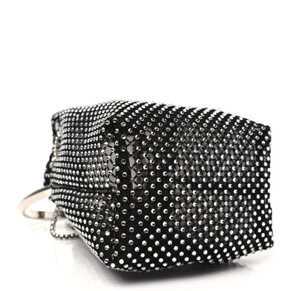 Jimmy Choo Mesh Crystal Bon Bon Bag Black 4 of 11