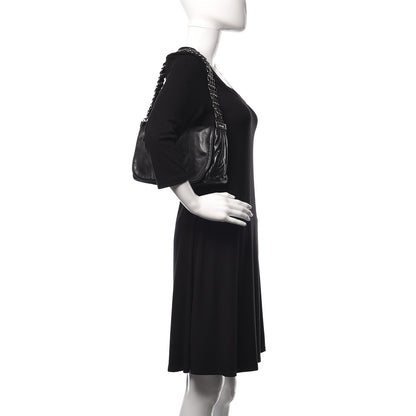 Chanel Calfskin Small Rock and Chain Flap Black 2 of 10